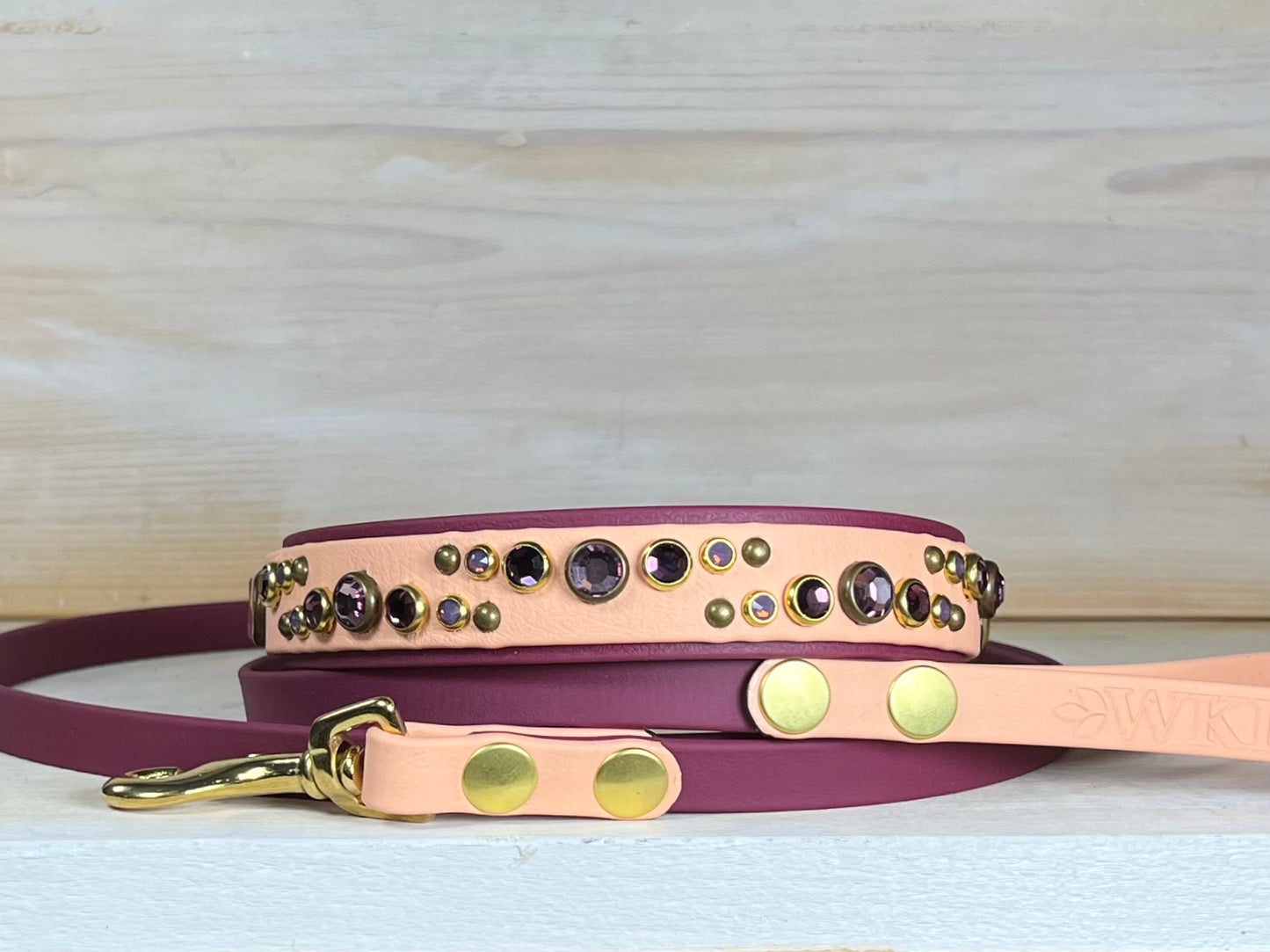Matching Biothane® Leash Solstice Sunset - 1/2" wide